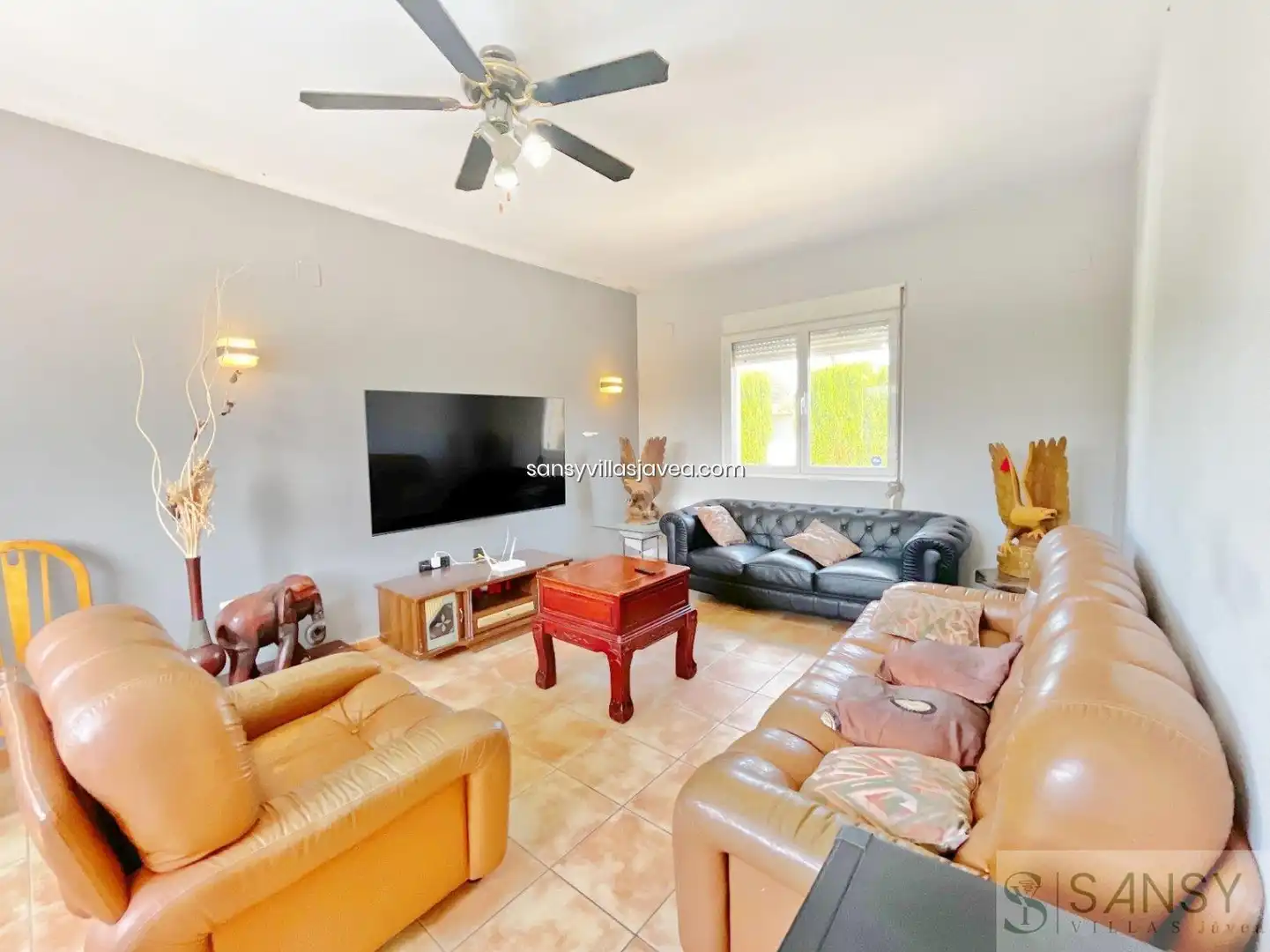 Sala de estar de Casa o chalet en venta en Jávea / Xàbia