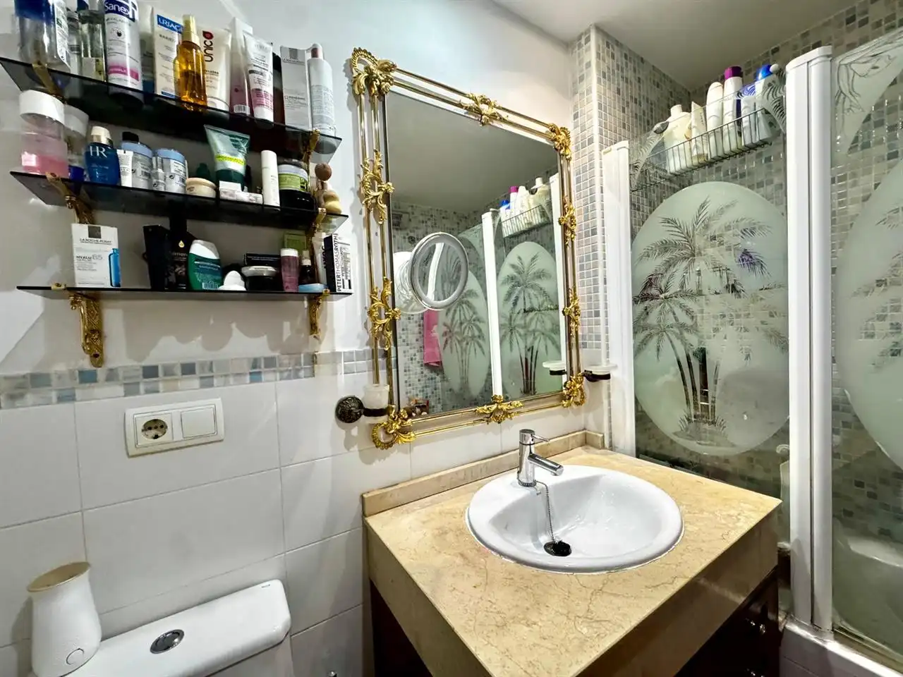 Bathroom of Houses for sale in Finestrat  with Air Conditioner, Private garden and Swimming Pool