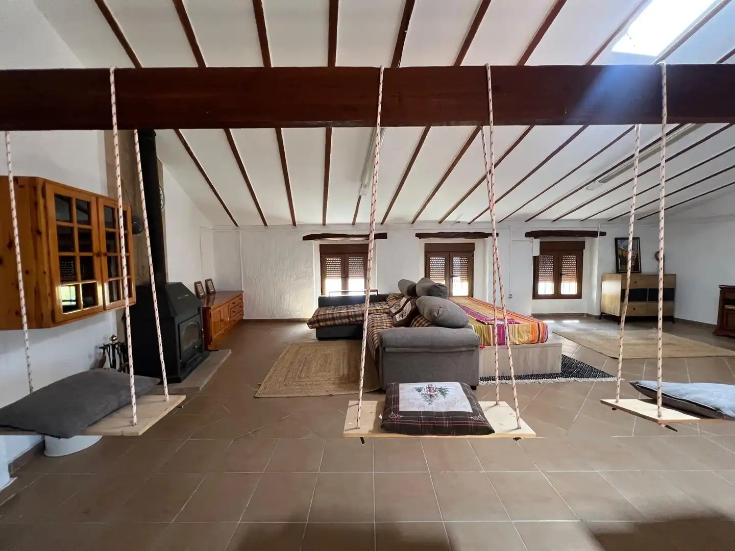 Sala d'estar de Casa o xalet en venda en Ontinyent amb Aire condicionat i Balcó