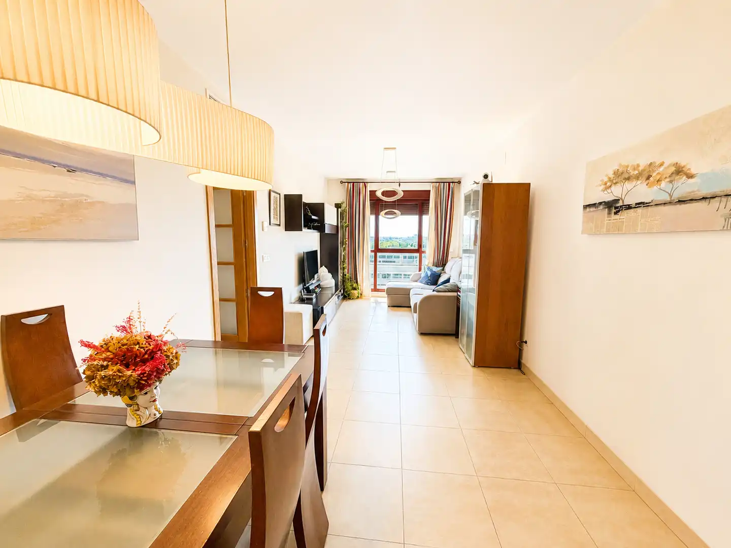 Living room of Flat for sale in Sevilla  with Air Conditioner and Community pool