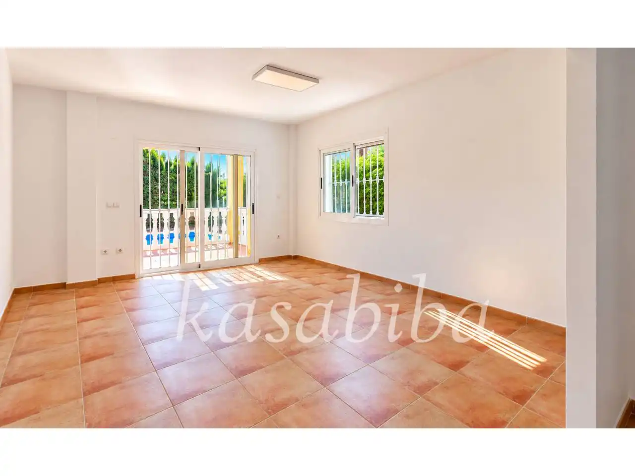 Sala de estar de Casa o chalet en venta en Chiva con Jardín privado, Terraza y Piscina