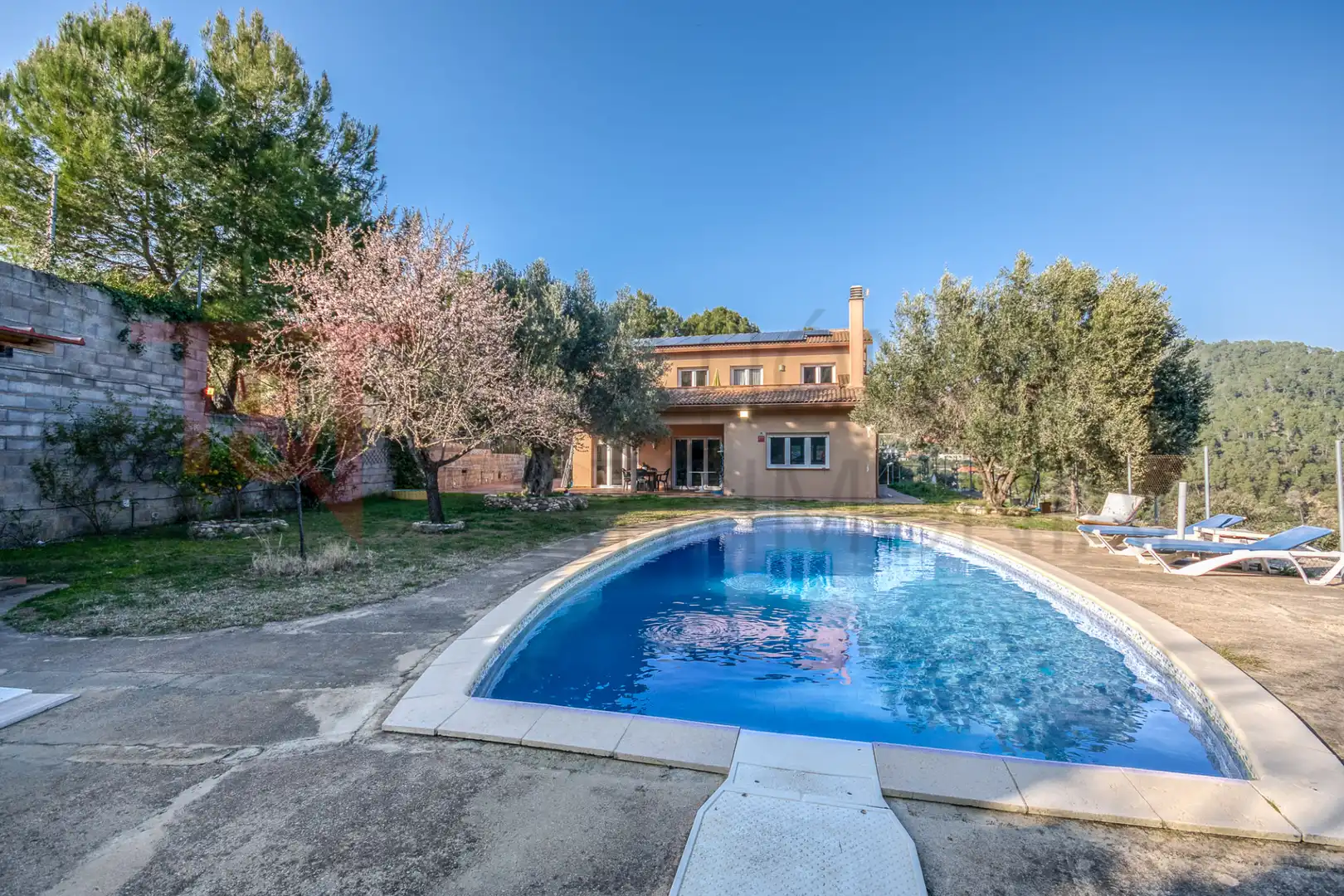 Swimming pool of Houses for sale in Matadepera  with Heating, Private garden and Terrace