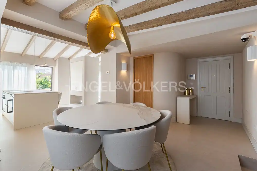 Comedor de Ático de alquiler en Valencia con Aire acondicionado, Calefacción y Terraza
