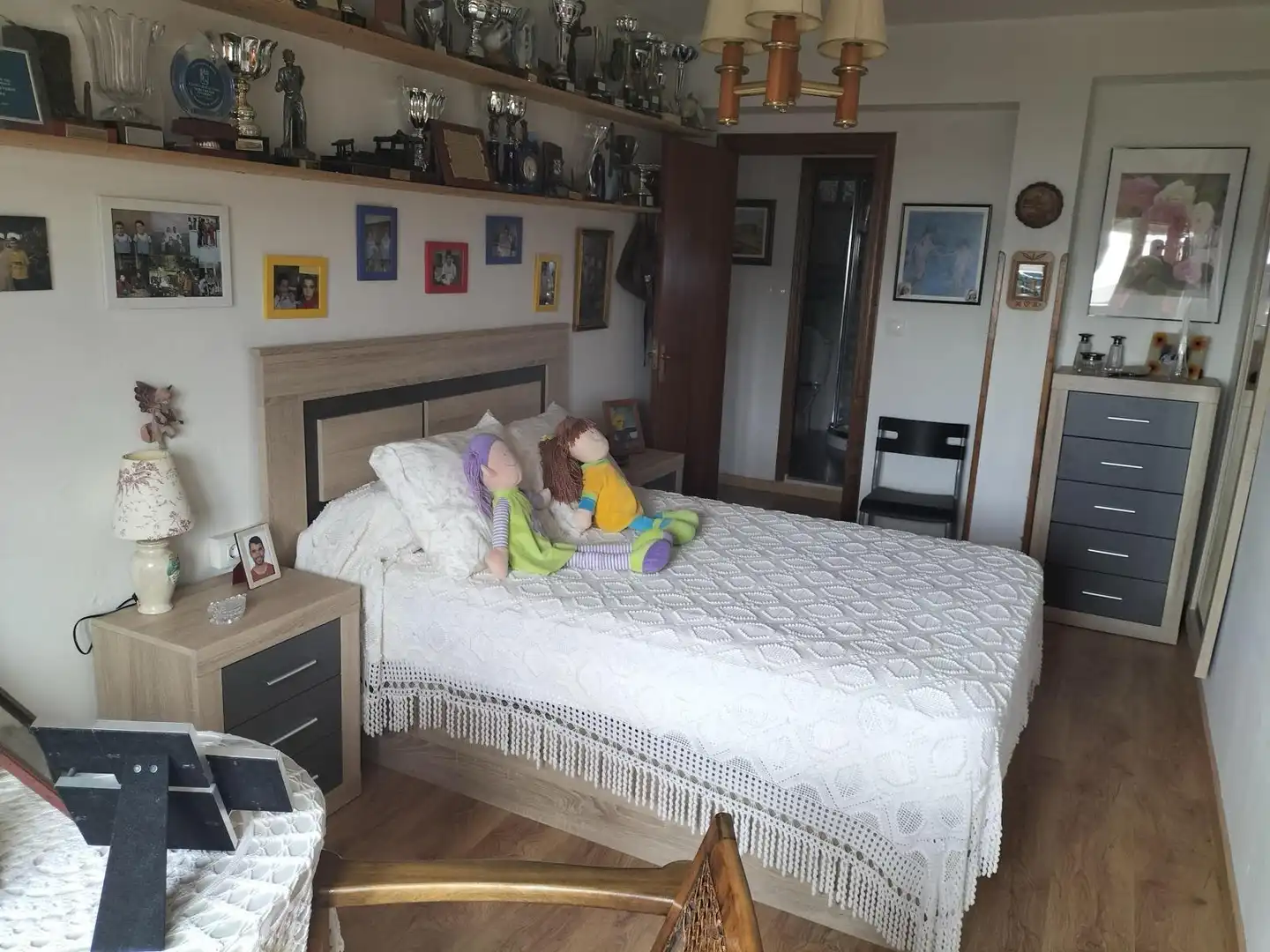 Bedroom of Flat for sale in Tapia de Casariego  with Heating, Terrace and Furnished