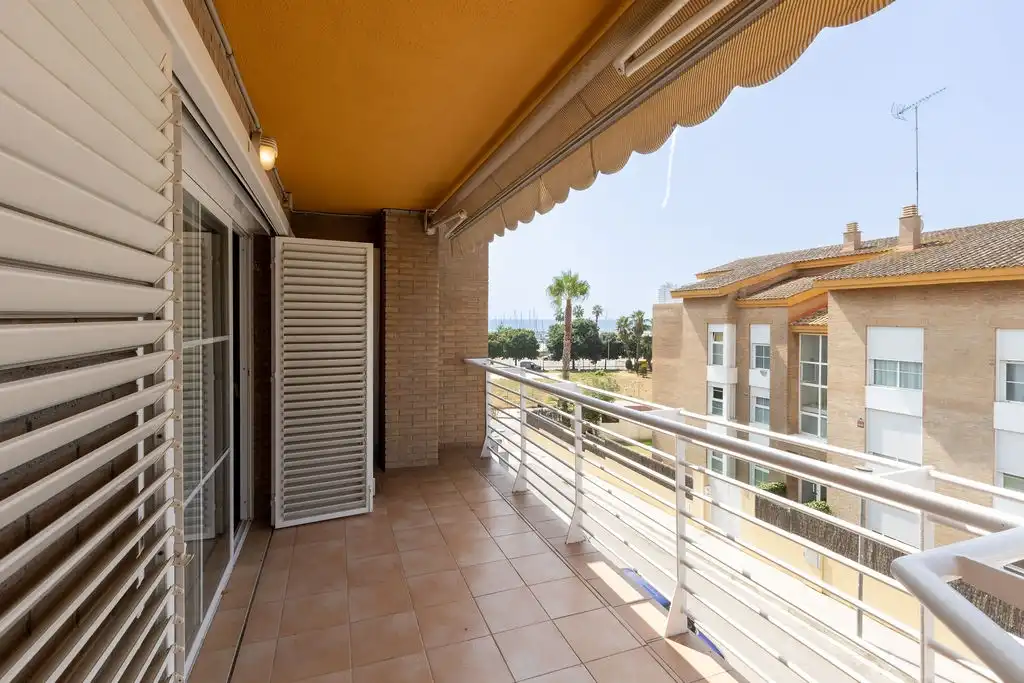 Terrasse von Wohnung zur Miete in Sant Andreu de Llavaneres mit Schwimmbad