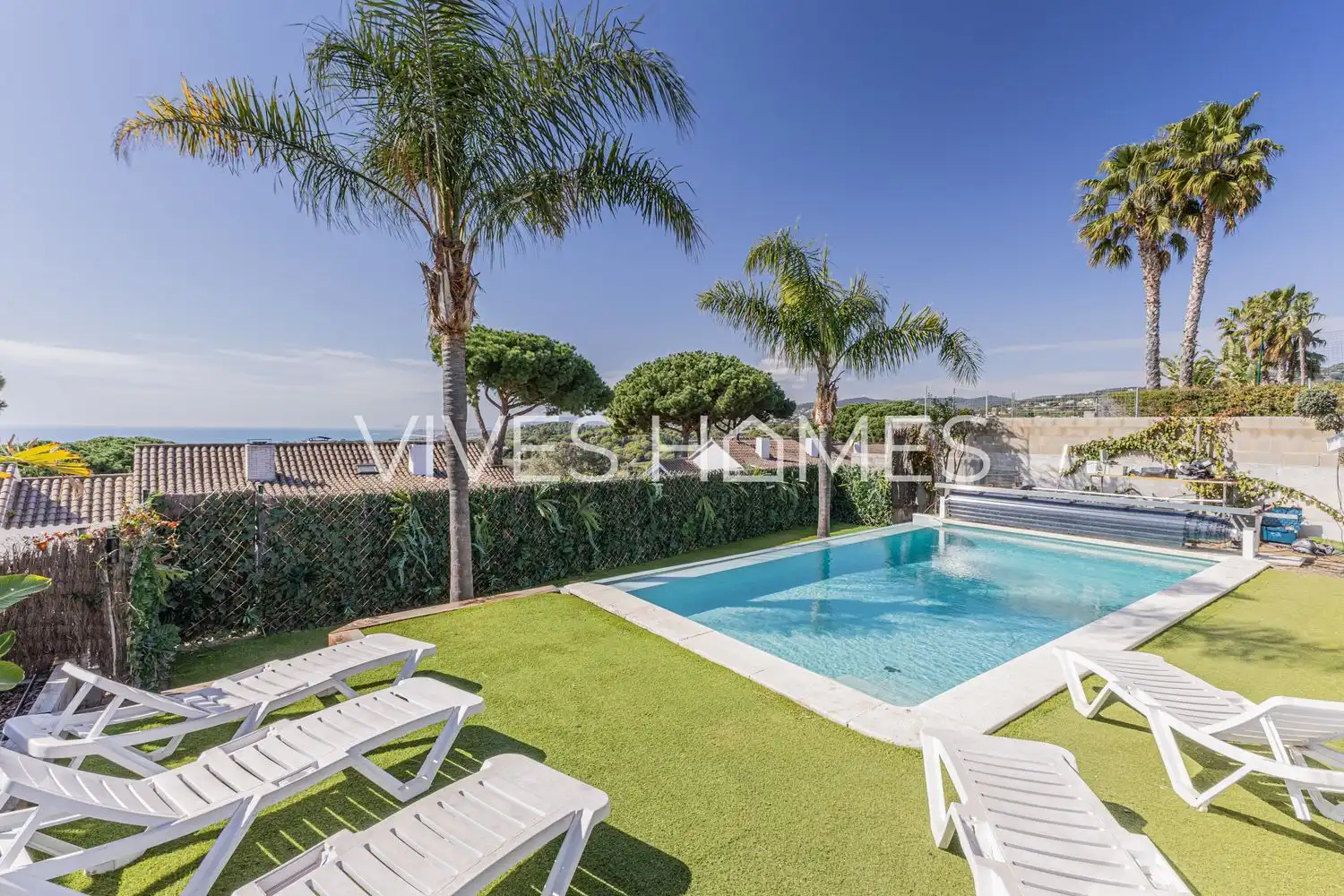 Vista exterior de Casa o chalet en venta en Caldes d'Estrac con Aire acondicionado, Calefacción y Jardín privado