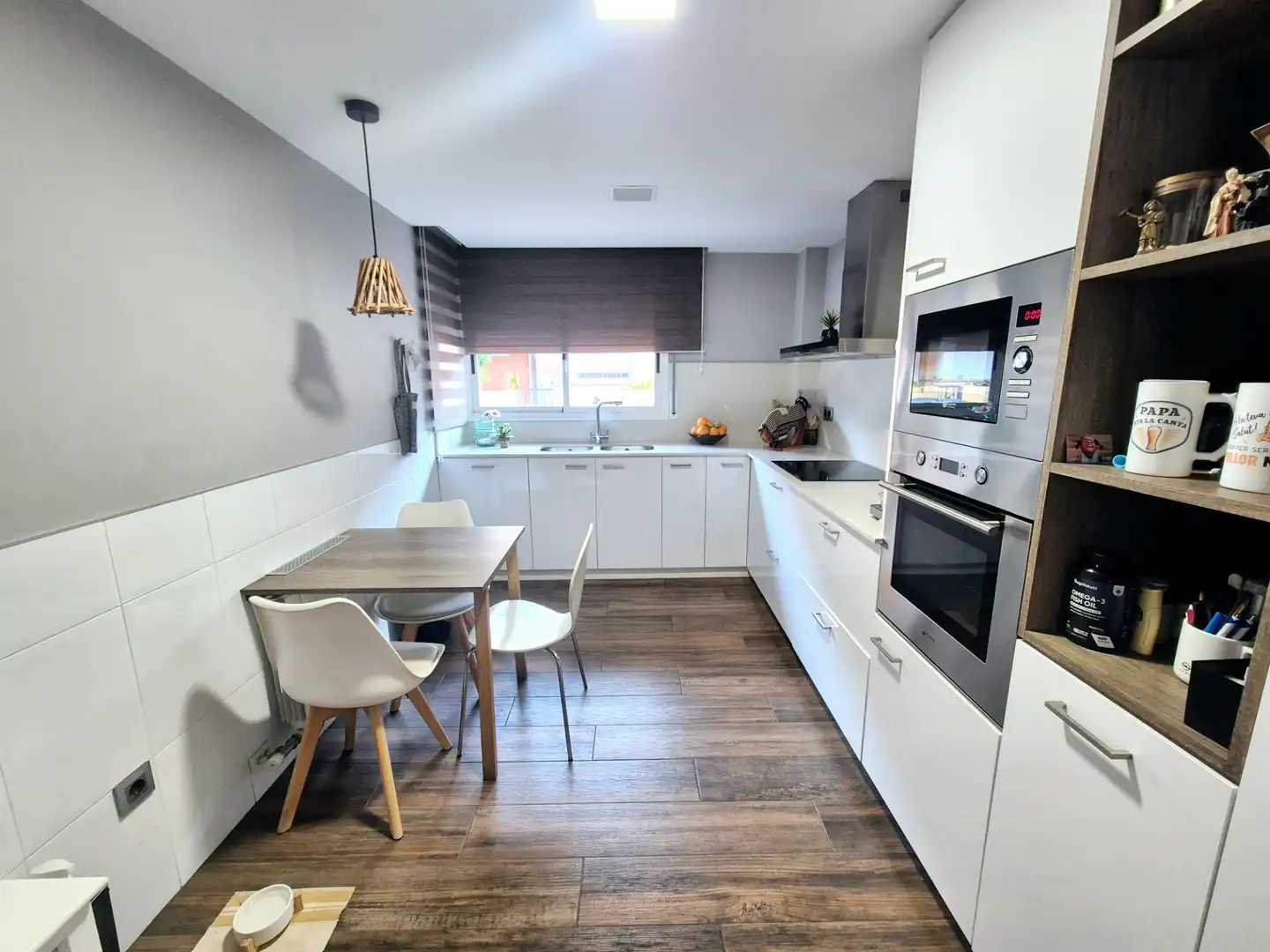 Cocina de Casa adosada en venta en Malgrat de Mar con Aire acondicionado, Calefacción y Jardín privado