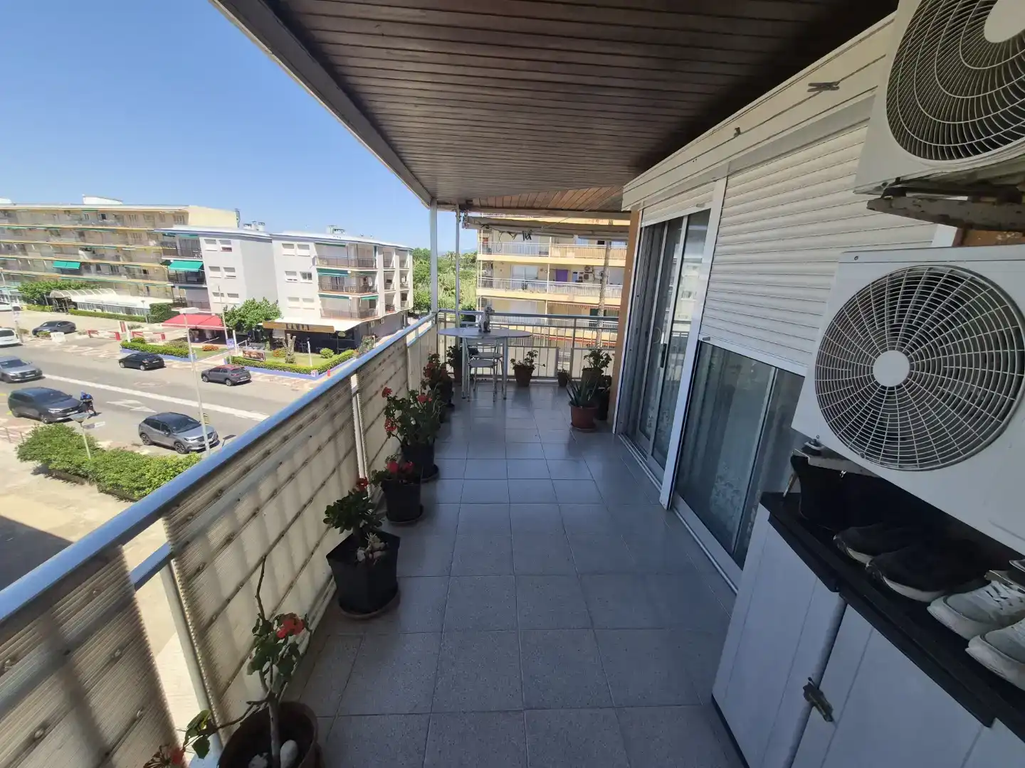 Terrasse von Wohnung zum Verkauf in Salou mit Klimaanlage