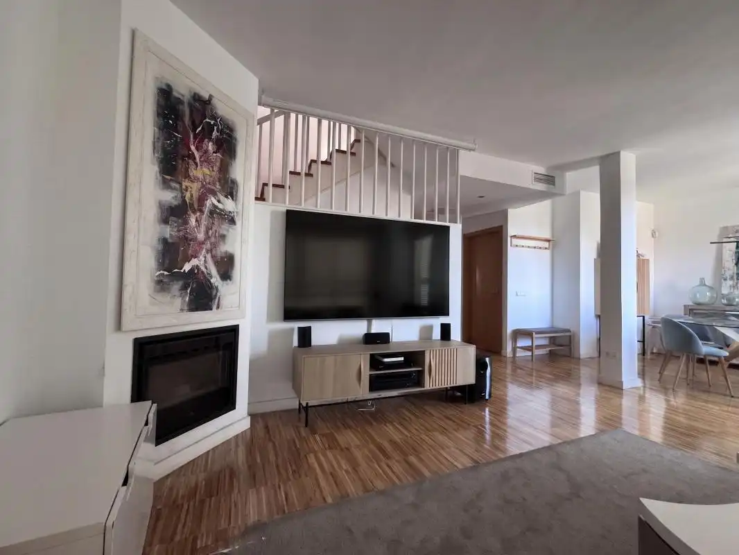 Living room of Detached homes for sale in Aranjuez  with Air Conditioner, Heating and Private garden