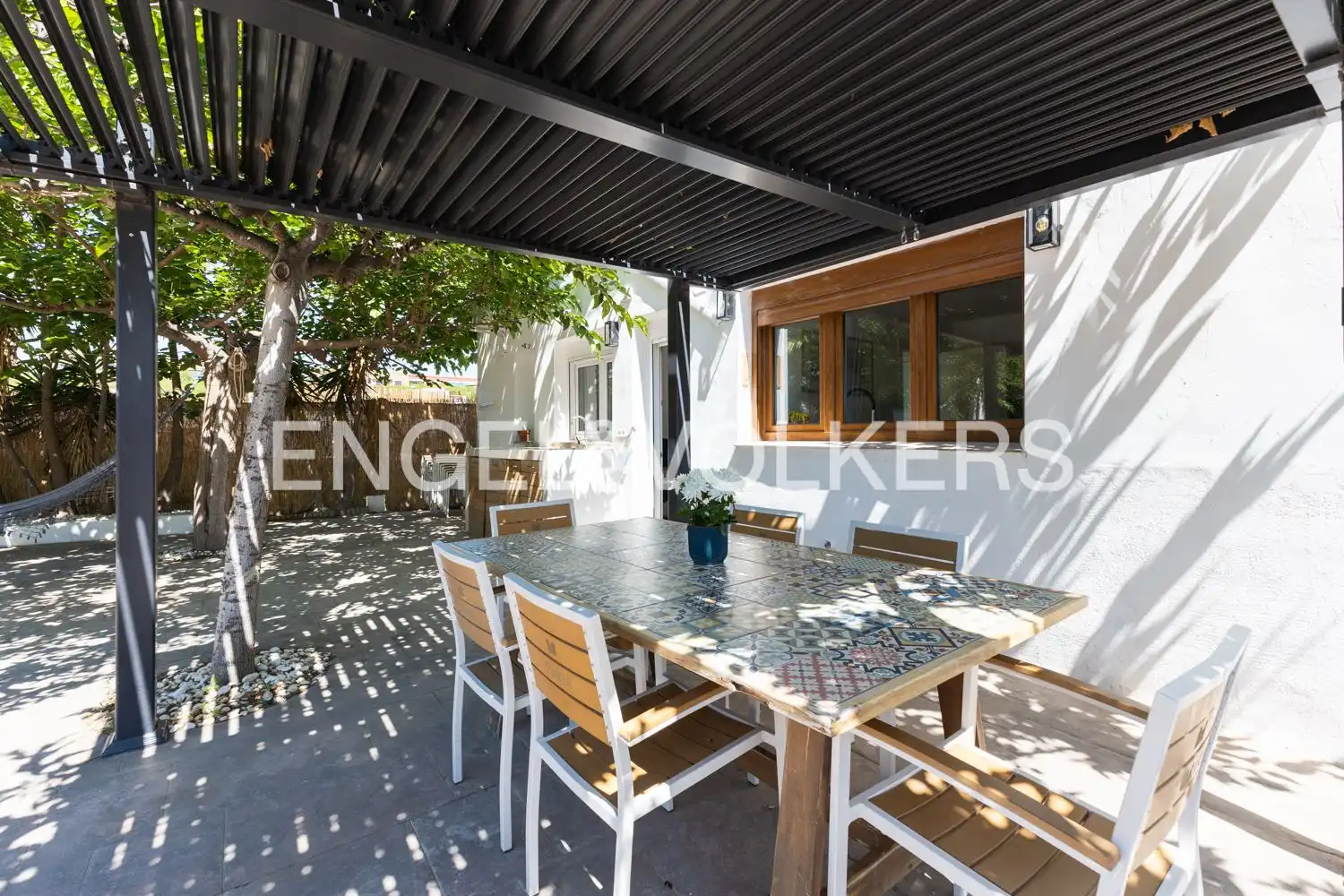 Terrace of Houses for rent in Alboraya  with Air Conditioner, Heating and Private garden