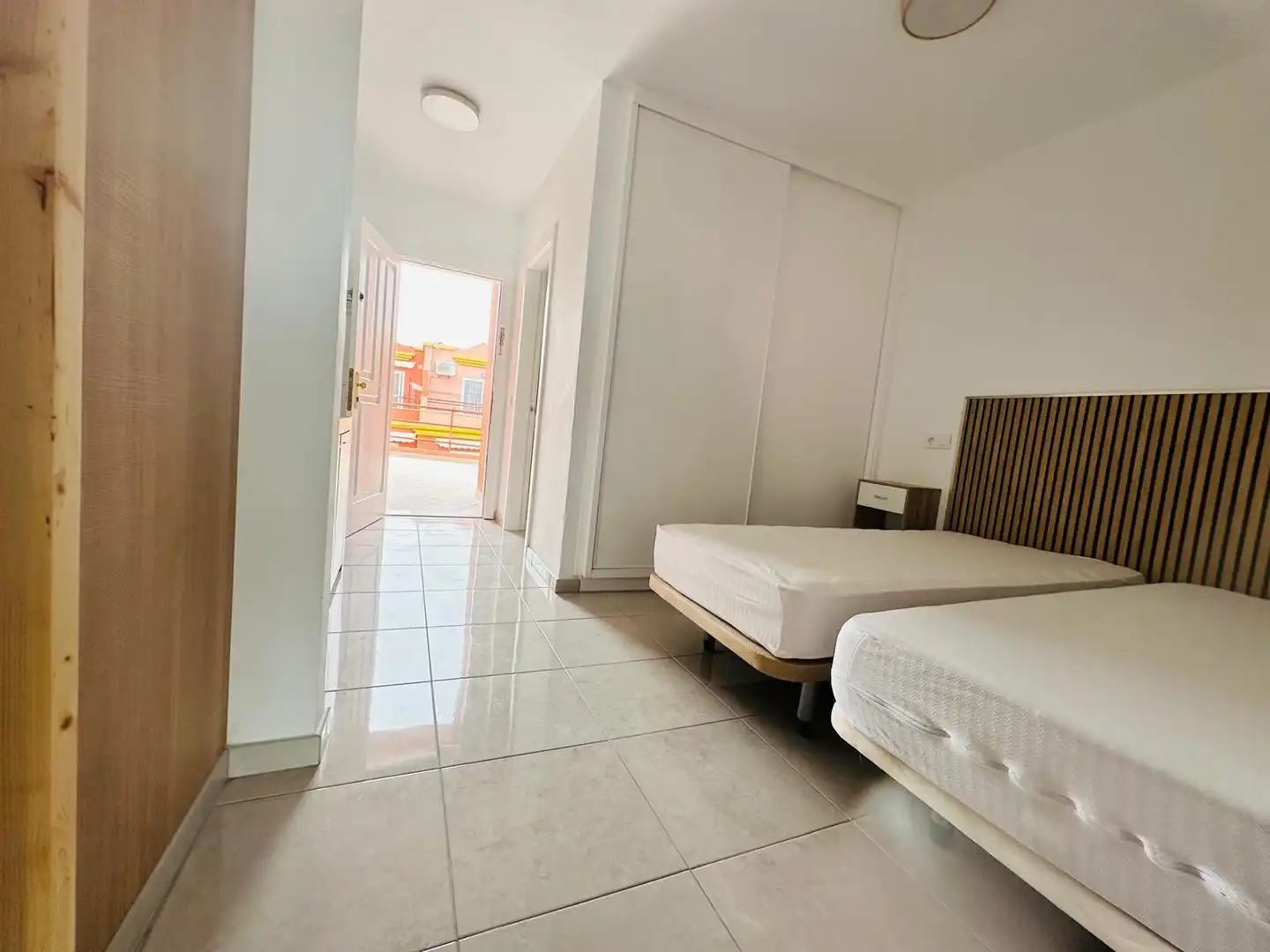 Schlafzimmer von Loft zur Miete in San Bartolomé de Tirajana mit Klimaanlage, Terrasse und Möbliert