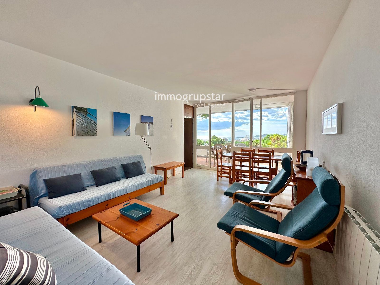 Sala d'estar de Apartament en venda en Castell d'Aro, Platja d'Aro i s'Agaró amb Terrassa