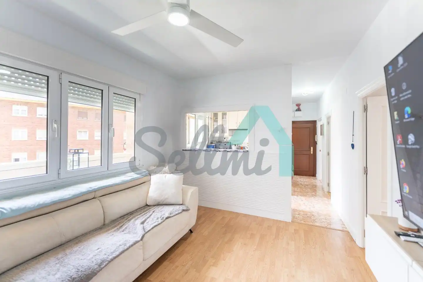 Bedroom of Flat for sale in Gijón   with Terrace and Furnished