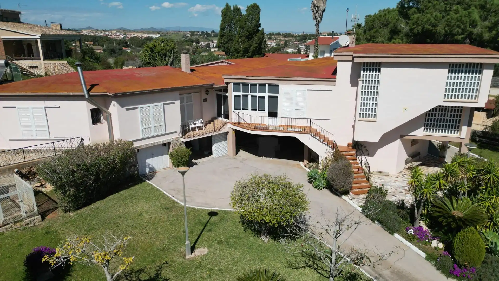 Exterior view of Houses for sale in Cartagena  with Private garden, Parquet flooring and Terrace