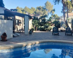 Swimming pool of House or chalet for sale in Dénia  with Air Conditioner, Terrace and Swimming Pool