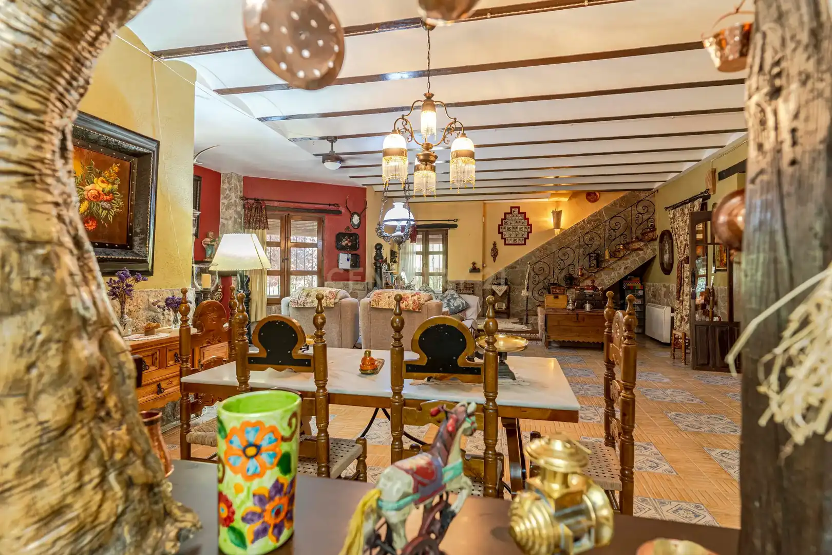 Comedor de Casa o chalet en venta en Huelma con Jardín privado y Sauna