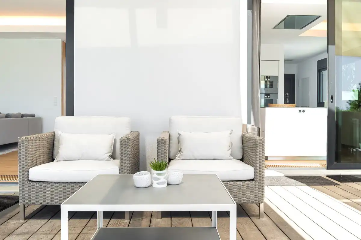Terrassa de Casa o xalet en venda en Marbella amb Aire condicionat, Jardí privat i Terrassa