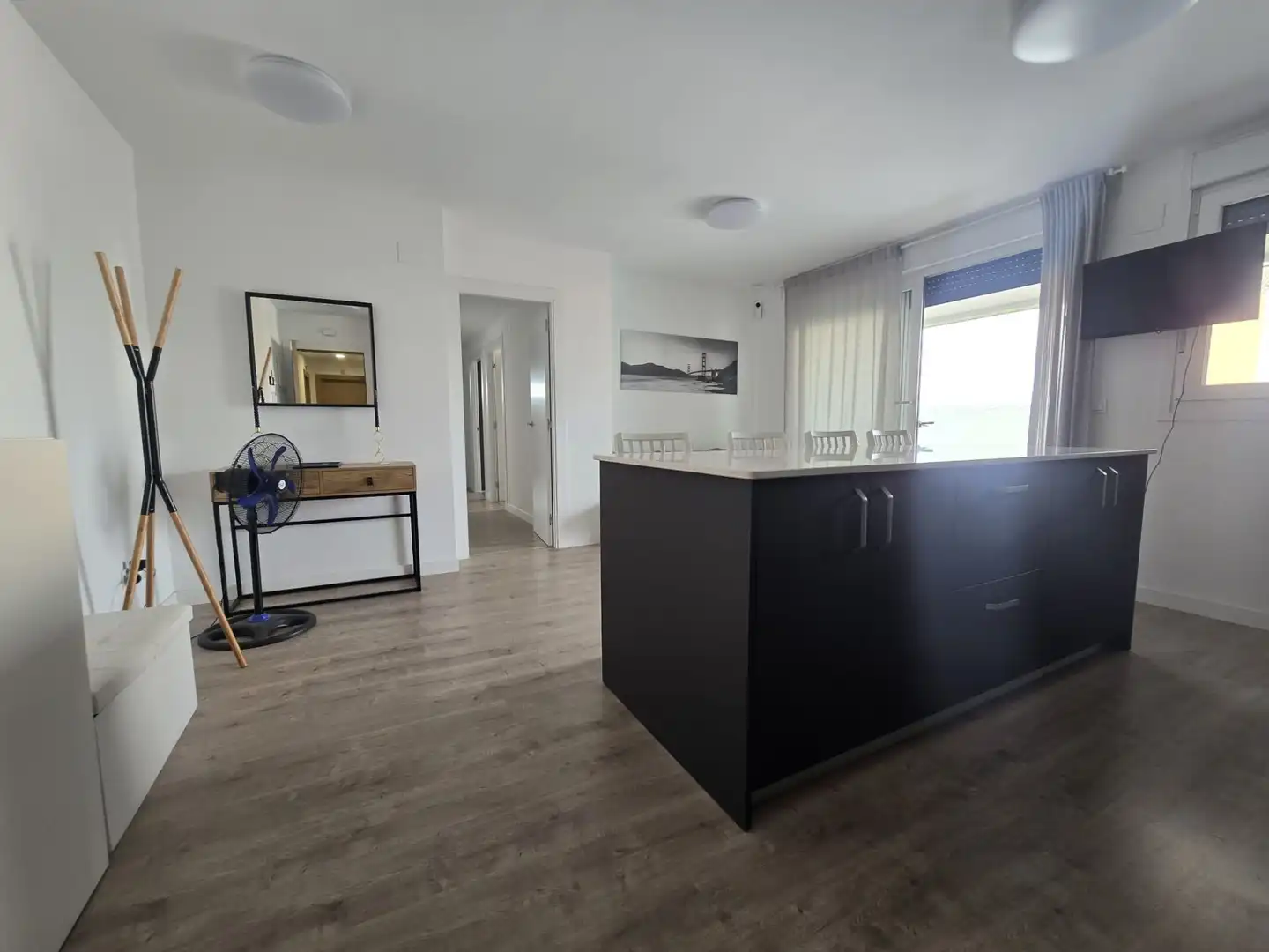 Kitchen of Flat for sale in  Logroño  with Heating, Terrace and Storage room