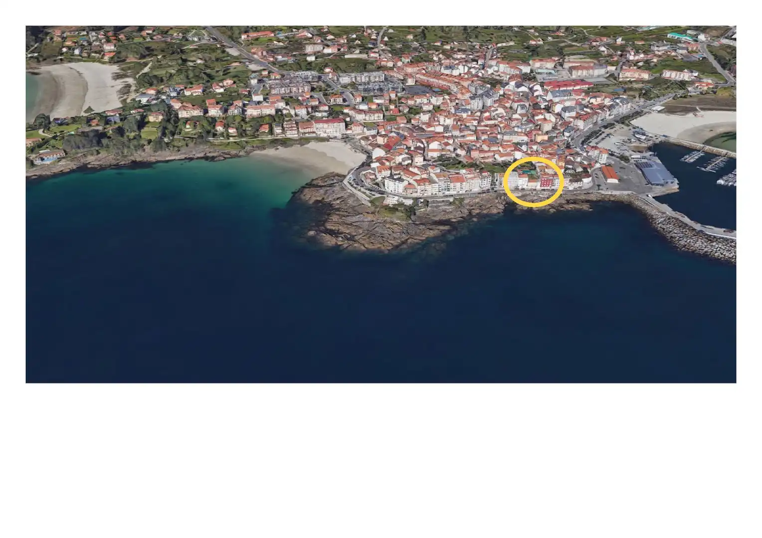 Exterior view of Flat for rent in Sanxenxo  with Furnished, Oven and Washing machine