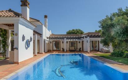 Swimming pool of House or chalet for sale in Benalup-Casas Viejas  with Air Conditioner, Heating and Private garden