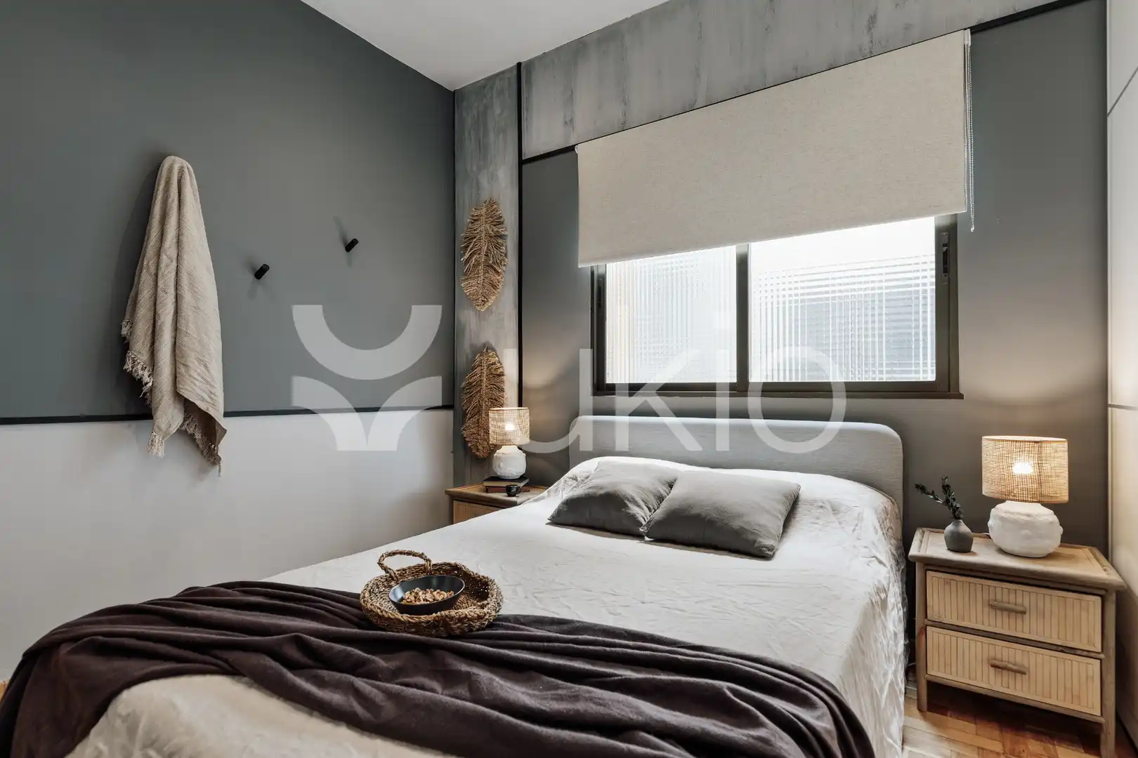 Habitación de Apartamento de alquiler en Barcelona con Aire acondicionado, Calefacción y Terraza