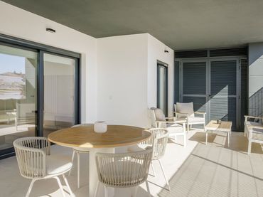 Àtic amb piscina en venda a La Mata