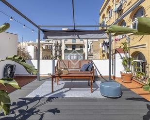 Terrace of House or chalet to rent in  Barcelona Capital  with Air Conditioner, Terrace and Balcony