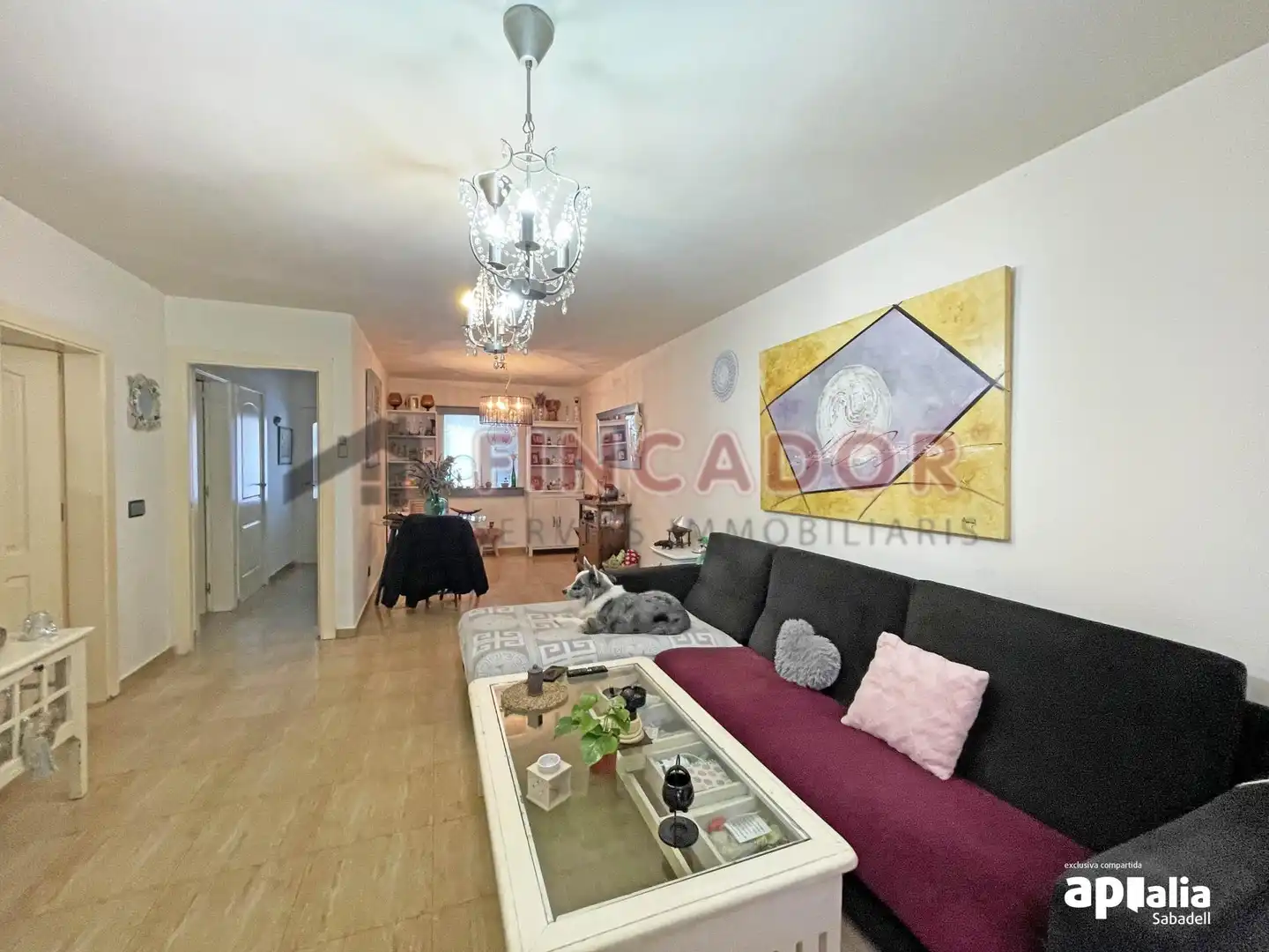 Living room of Detached homes for sale in Sabadell  with Air Conditioner, Heating and Parquet flooring