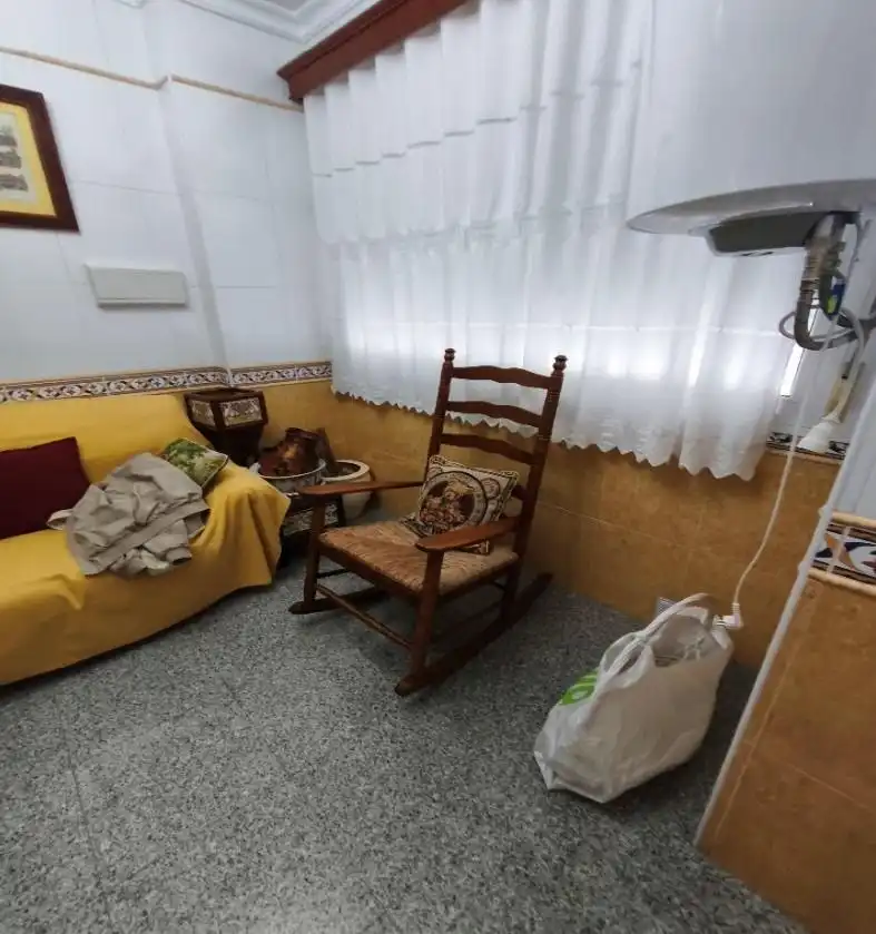 Living room of Detached homes for sale in Paterna de Rivera  with Storage room, Furnished and Balcony