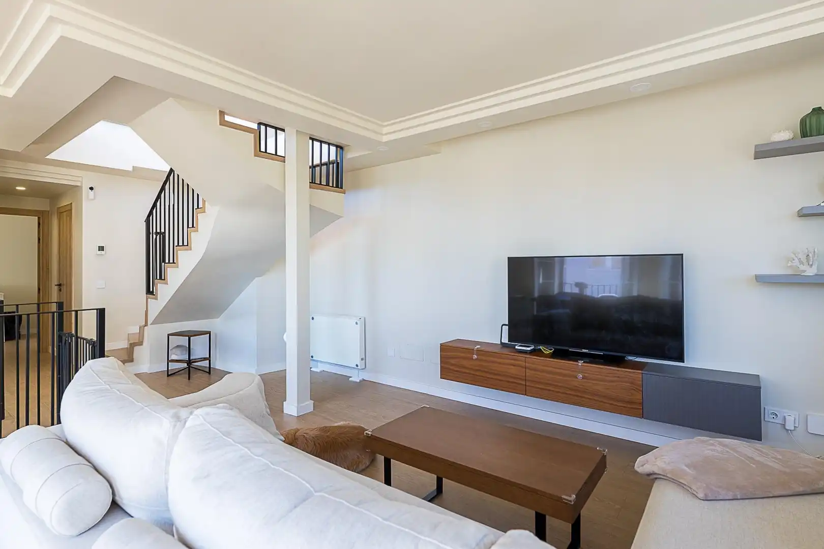 Sala d'estar de Àtic en venda en  Palma de Mallorca amb Aire condicionat, Terrassa i Traster