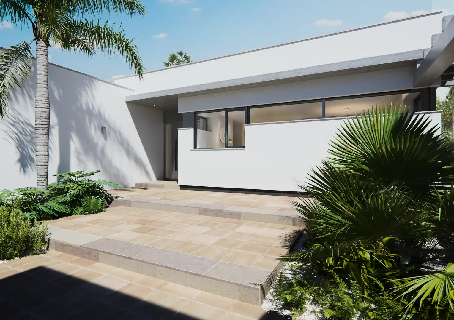 Vista exterior de Casa o xalet en venda en San Javier amb Aire condicionat, Calefacció i Jardí privat
