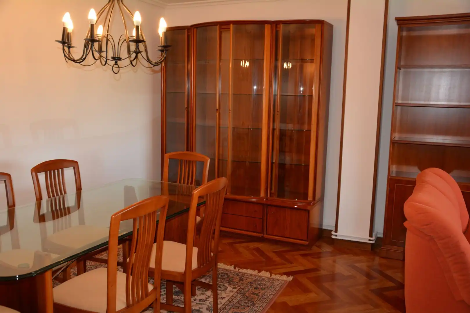 Dining room of Flat for rent in Culleredo  with Heating and Furnished