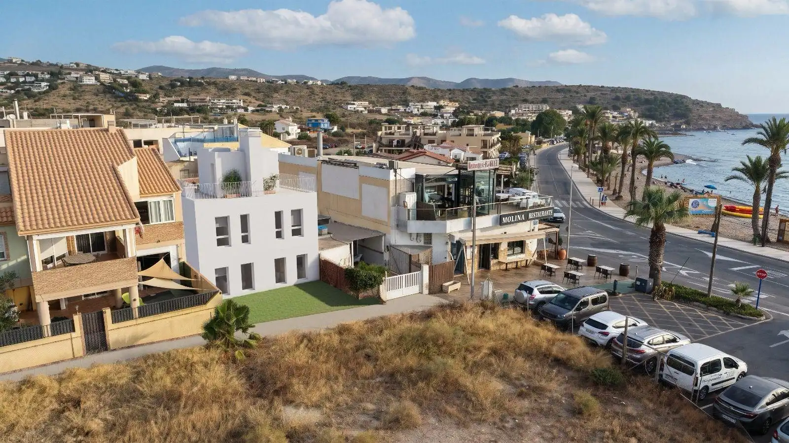 Außenansicht von Maisonette zum Verkauf in Cartagena mit Heizung, Terrasse und Balkon