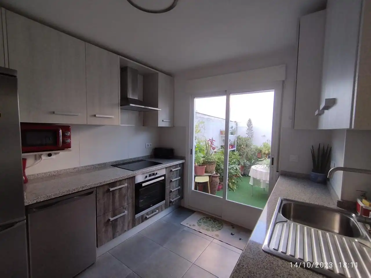 Cocina de Casa o chalet en venta en Alagón del Río con Aire acondicionado