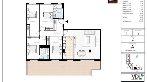 Edificio Terrace Curve en La Lastra