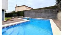 Swimming pool of House or chalet for sale in Girona Capital  with Air Conditioner, Heating and Private garden