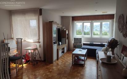 Living room of Duplex for sale in A Coruña Capital 