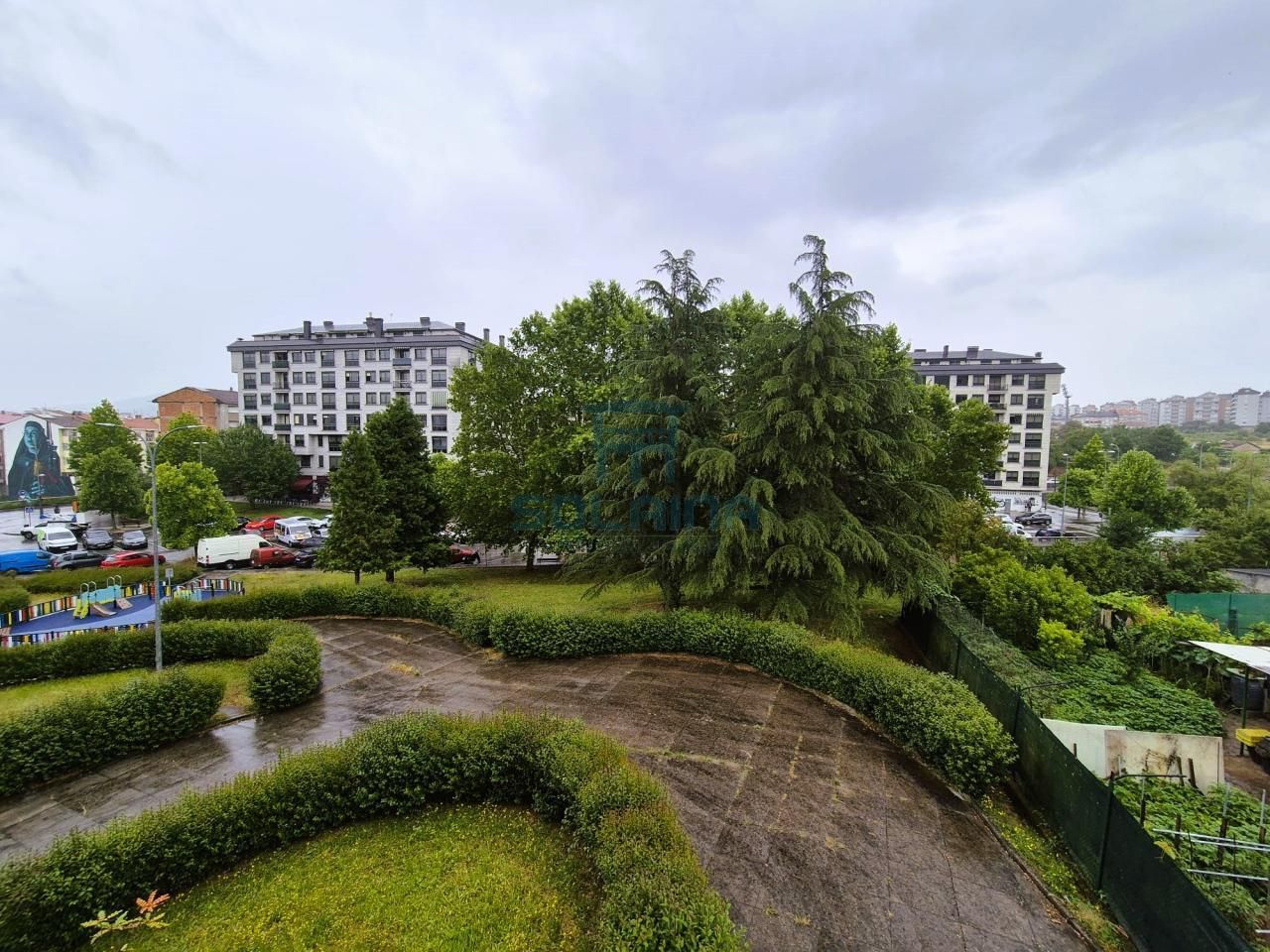 Vista exterior de Piso en venta en Ourense Capital  con Calefacción, Trastero y Balcón