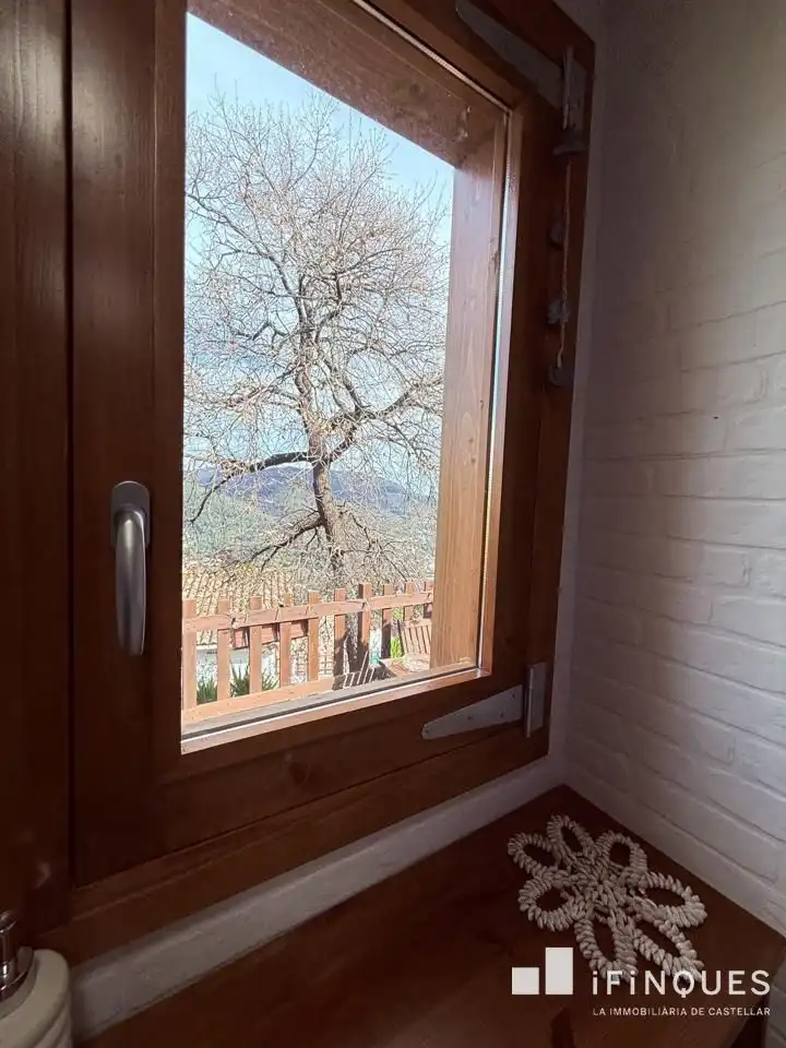Balcony of Houses for sale in Castellar del Vallès  with Air Conditioner, Heating and Private garden