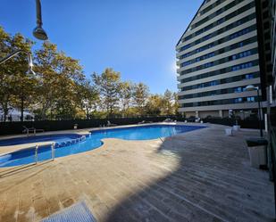 Piscina de Apartament de lloguer en  Valencia Capital amb Aire condicionat, Jardí privat i Terrassa