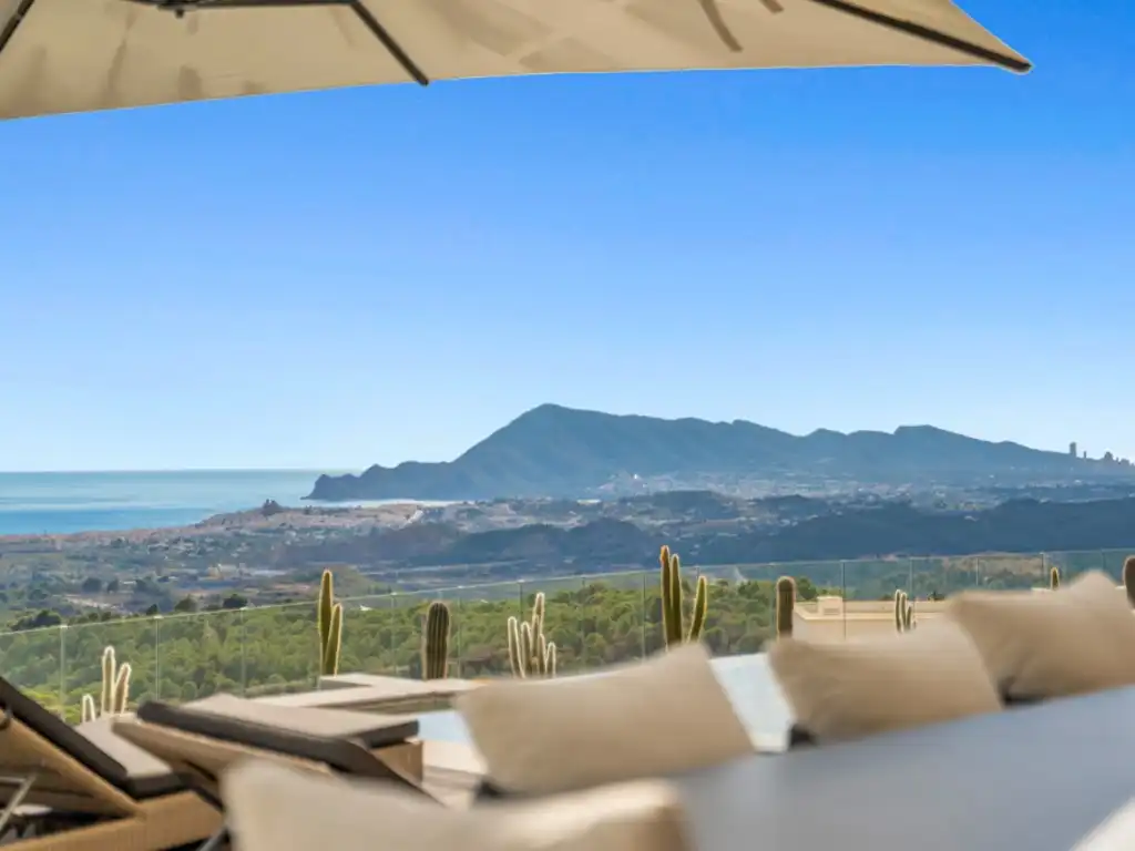 Terraza de Casa o chalet en venta en Altea con Aire acondicionado, Calefacción y Jardín privado