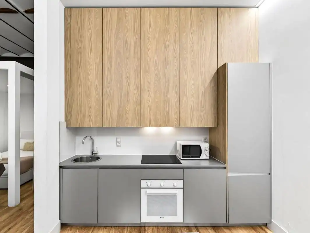 Cocina de Planta baja en venta en Madrid con Aire acondicionado, Calefacción y Amueblado