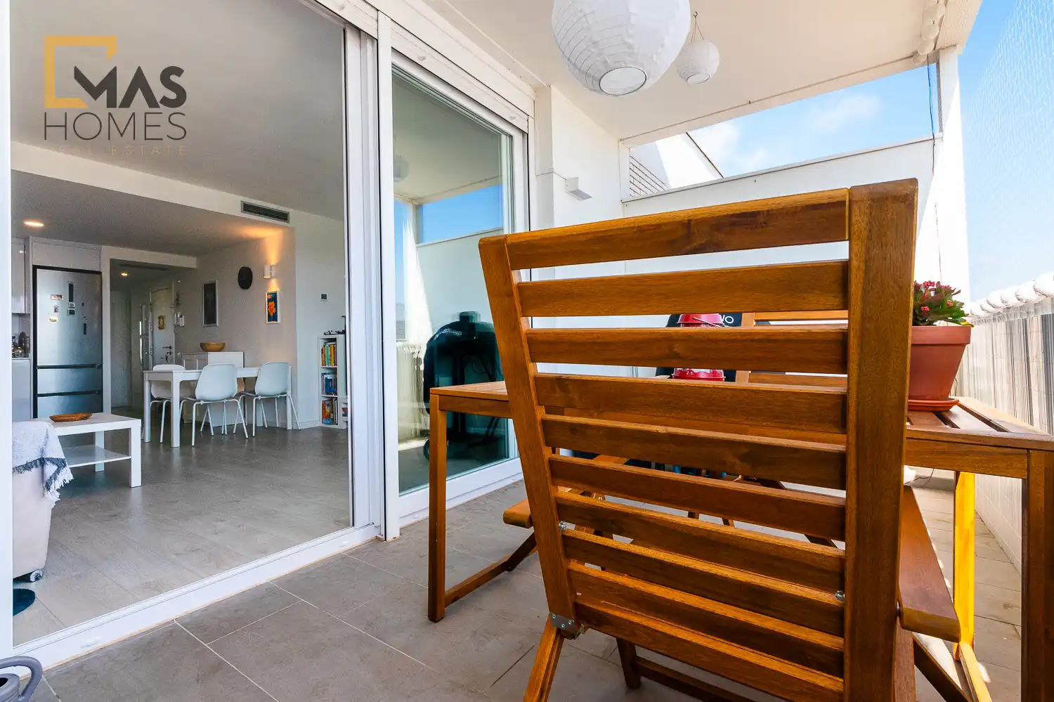 Terraza de Ático en venta en Salou con Aire acondicionado, Calefacción y Jardín privado