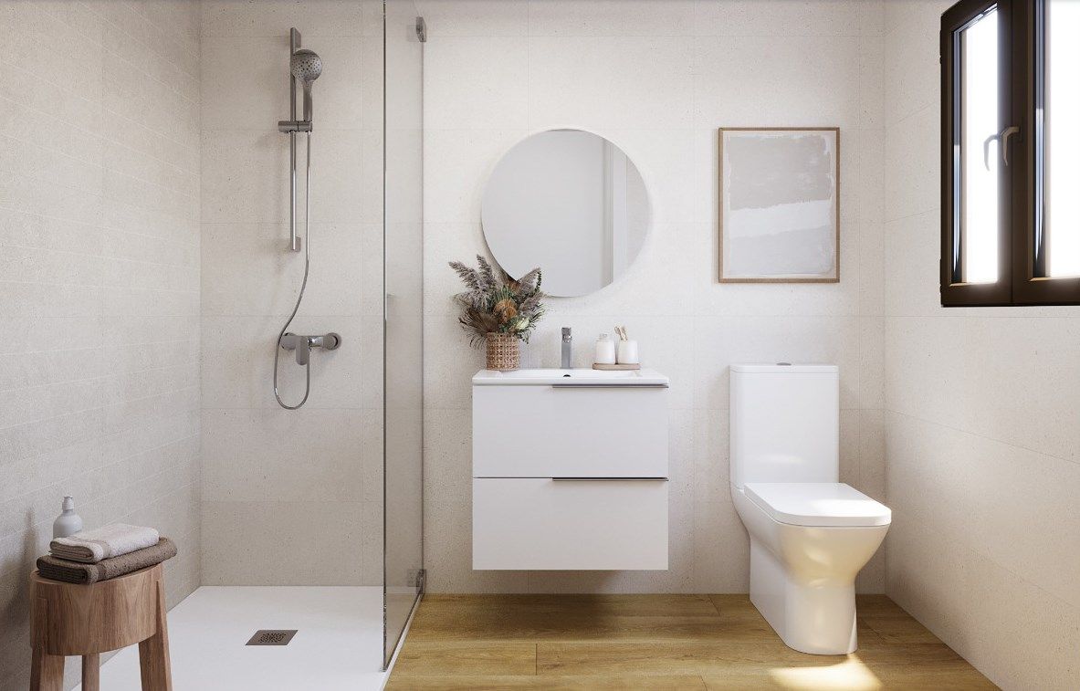 Bany de Pis en venda en  Tarragona Capital amb Aire condicionat, Calefacció i Terrassa