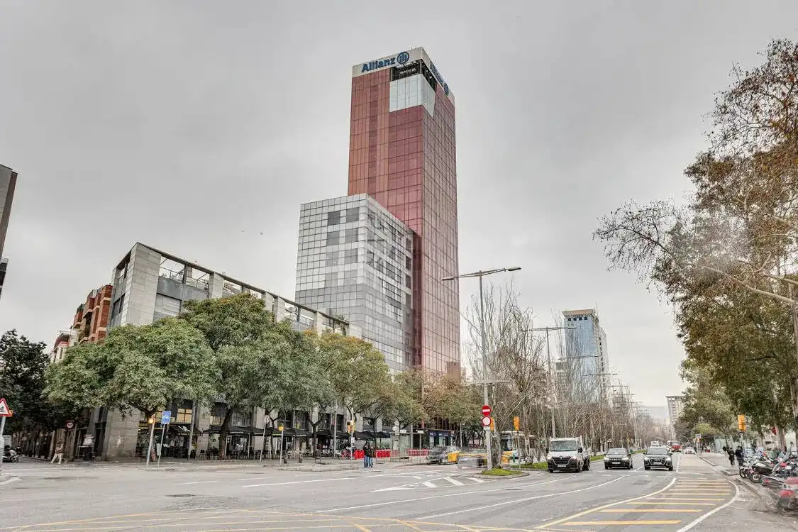 Vista exterior de Oficina de alquiler en Barcelona con Aire acondicionado, Calefacción y Terraza