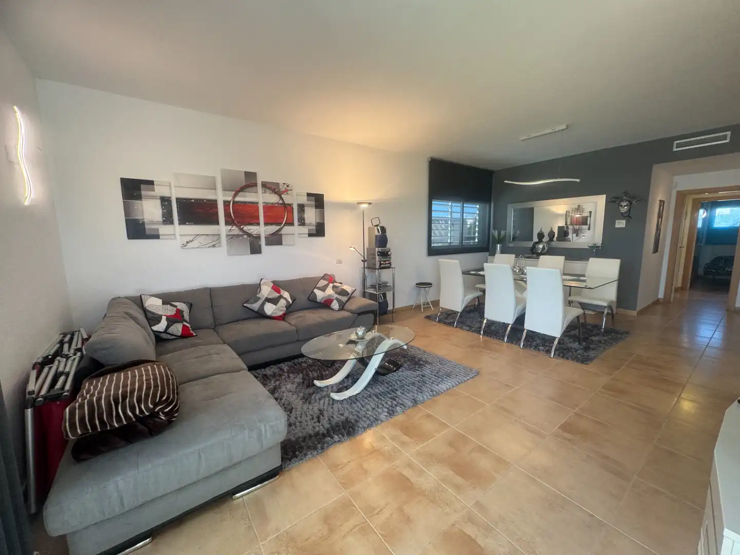 Sala d'estar de Planta baixa en venda en L'Ampolla amb Aire condicionat, Calefacció i Forn