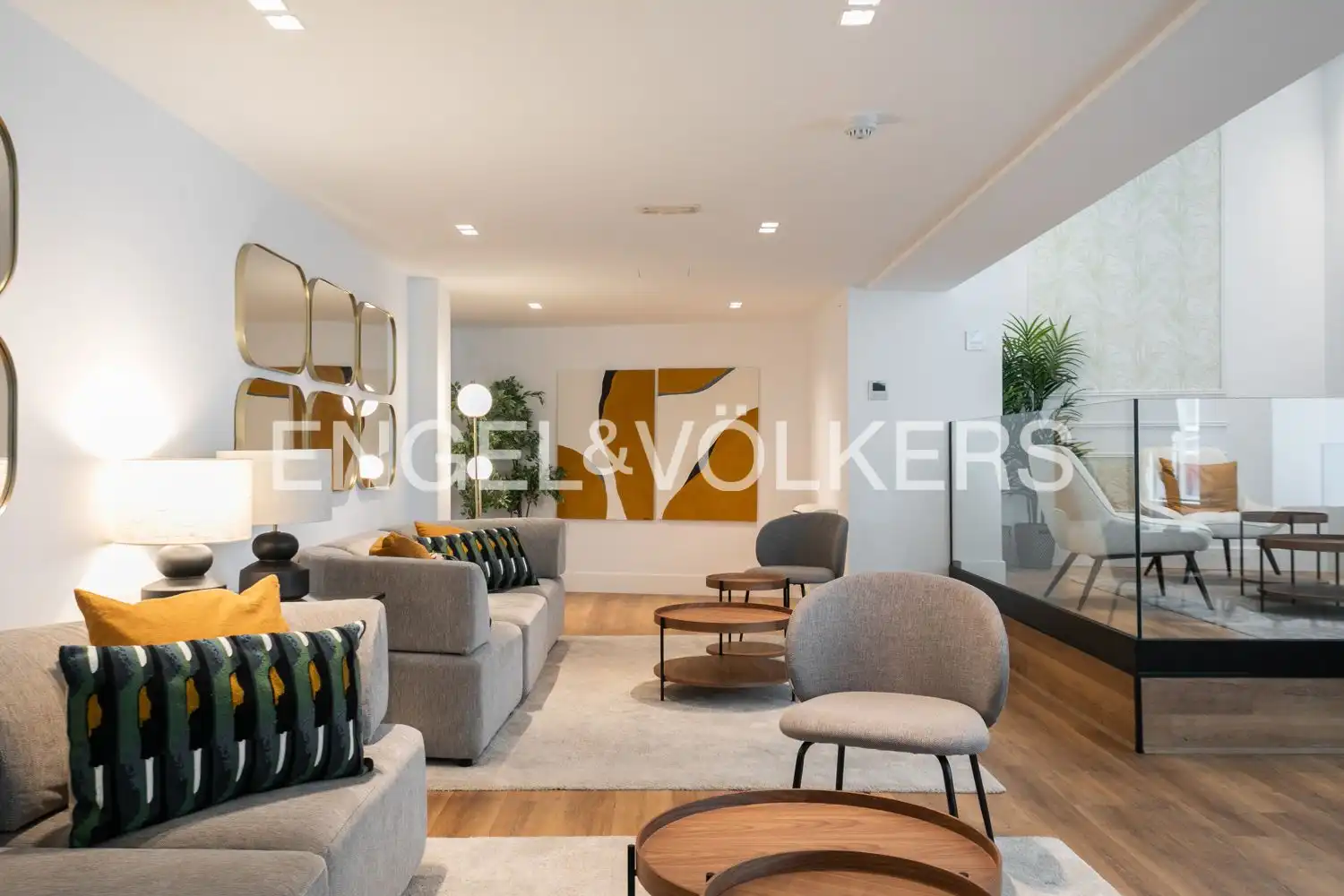 Sala de estar de Piso de alquiler en Valencia con Aire acondicionado, Calefacción y Jardín privado