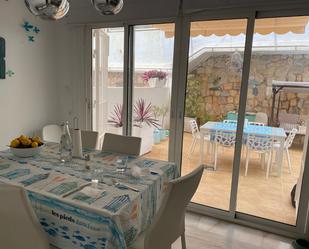 Dining room of Single-family semi-detached for sale in Málaga Capital  with Air Conditioner, Terrace and Storage room