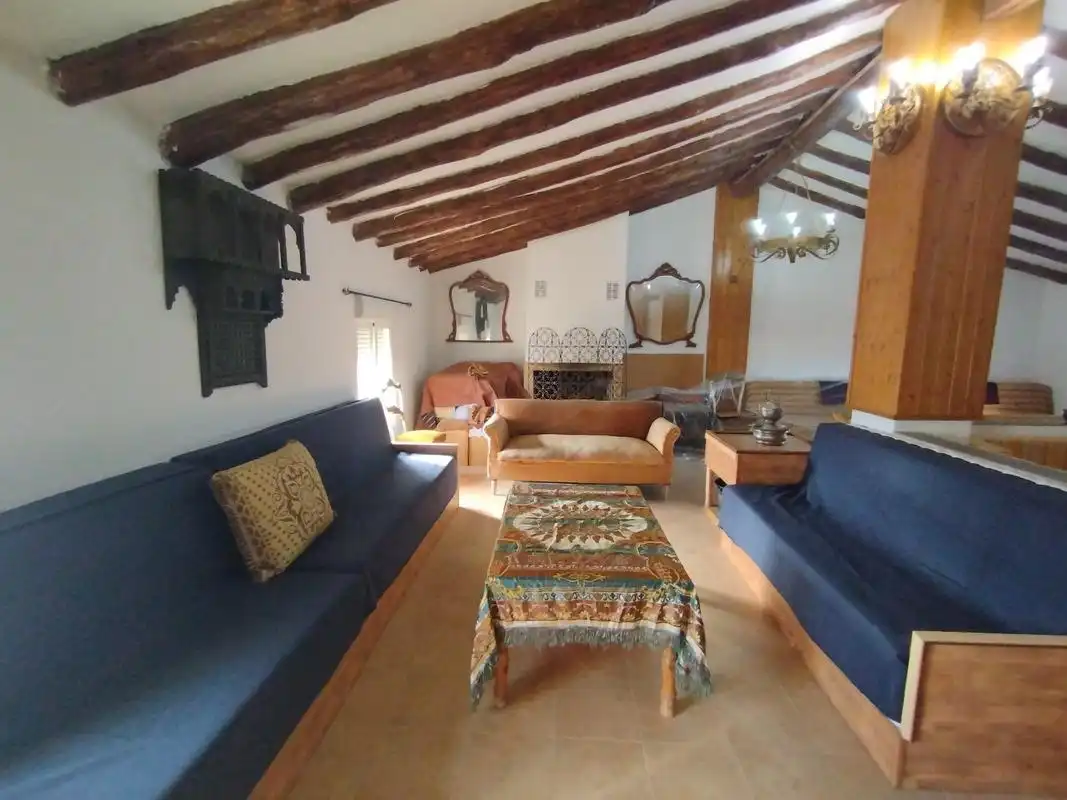 Wohnzimmer von Haus oder Chalet zum Verkauf in Gelsa mit Heizung, Privatgarten und Terrasse