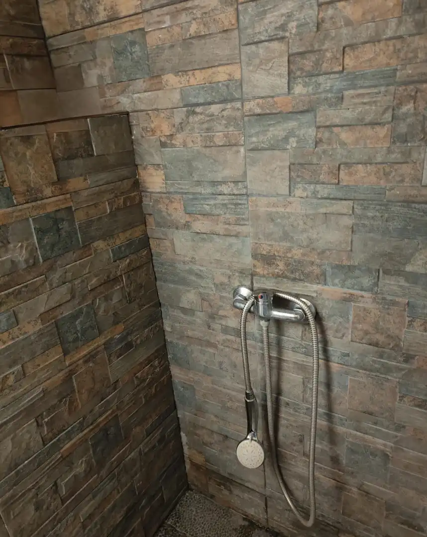 Badezimmer von Country house zur Miete in Vallehermoso mit Klimaanlage, Möbliert und Waschmaschine